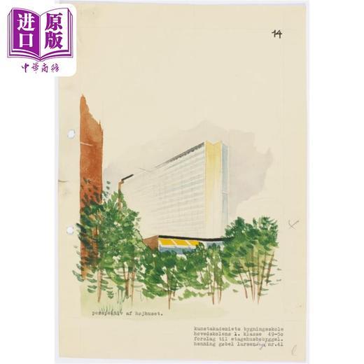 【中商原版】Architectural Sketches Of Henning Larsen 进口艺术 亨宁·拉森的建筑素描 商品图4