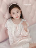pureshare蓬纱馆 儿童真丝睡衣亲子睡裙母女夏款 商品缩略图1