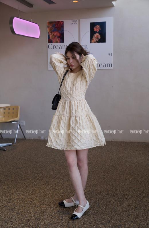 【门店同款】春季定制肌理料后背抽绳连衣裙 150600925 商品图4