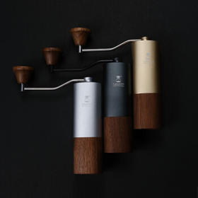 泰摩 栗子G1磨豆机 家用咖啡豆研磨机手动咖啡机 双轴承定位 藏青黑