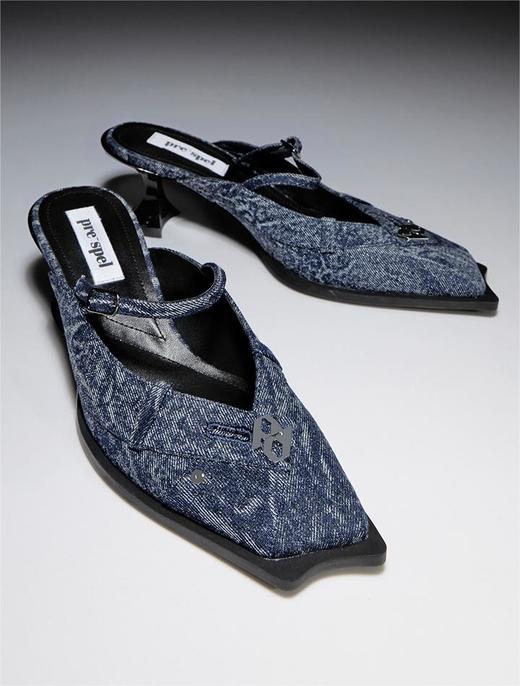 牛仔穆勒鞋 商品图0