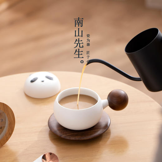 【积分】熊猫陶瓷泡茶杯 咖啡杯 商品图2