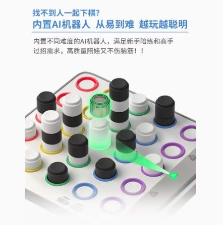 BF楼毋比极物/GiiKER计客四子棋智能空间立体儿童电子棋类桌游亲子游戏益智玩具 吊牌价289 活动价229元 商品图3