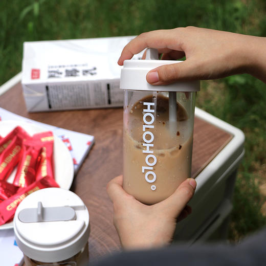 HOLOHOLO夏季吸管“吨吨杯”450ml 商品图3