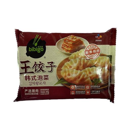 必品阁水饺   菌菇三鲜  玉米猪肉 韩式泡菜 245g 商品图1