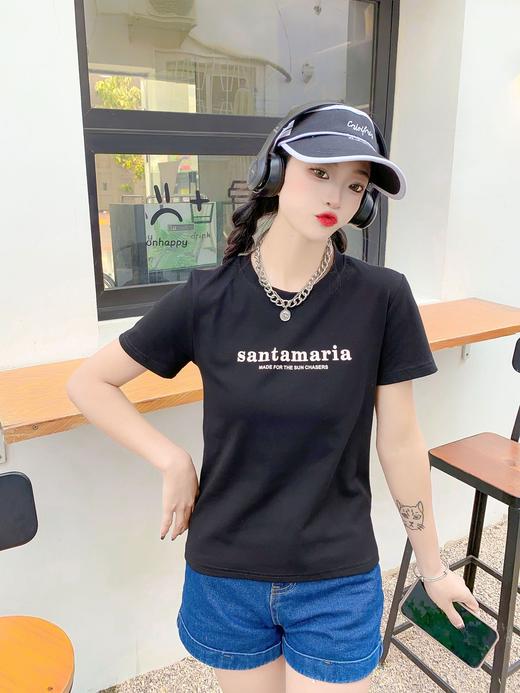 2023夏装小众设计感修身甜辣短款上衣4.0版 商品图2