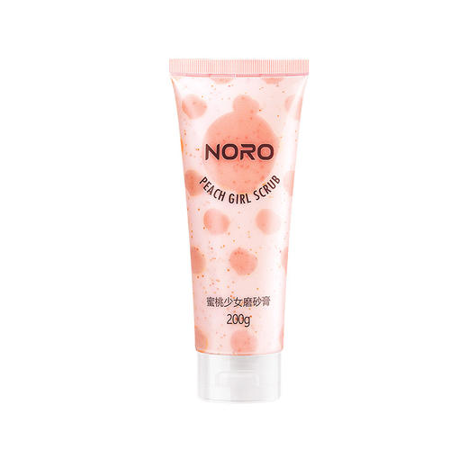 「9.9包邮！拍2发3」抖音网红好物NORO水蜜桃少女身体磨砂膏去肌皮身体清洁磨砂角质 商品图4