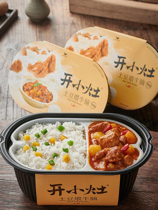 开小灶自热米饭土豆煨牛腩241g 商品图0
