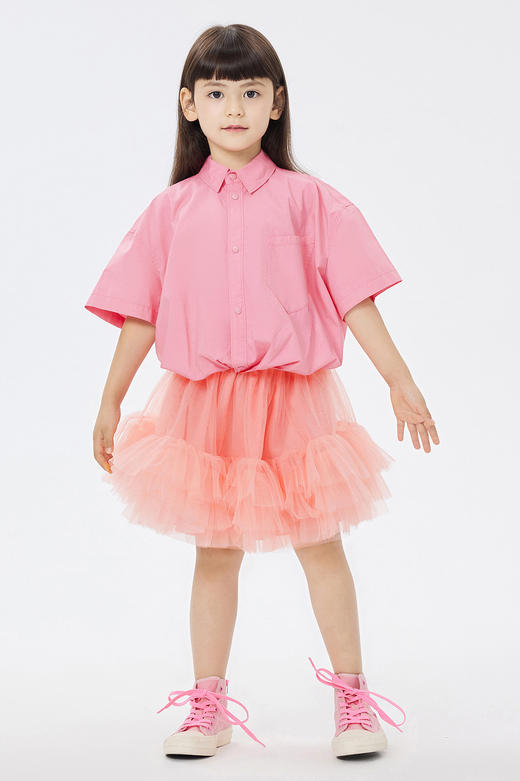 jnby  23年夏款  棉麻复古短袖衬衣  1N4211900 商品图0