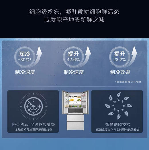 卡萨帝（Casarte）冰箱 BCD-550WGCFDM4GDU1 商品图4