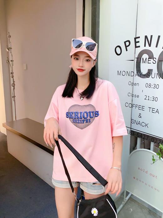 2023女装潮牌体恤小众设计感上衣4.0版 商品图4