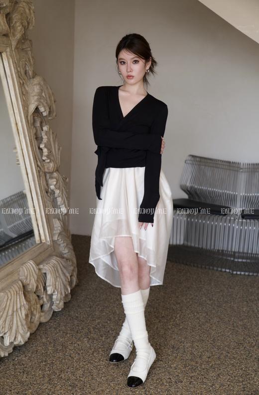 【门店同款】春季芭蕾风绑带上衣 150357494 商品图5