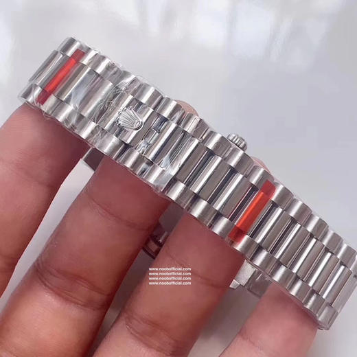 NOOB劳力士星期日志型36mm樱桃红实拍，搭定制版亚洲稳定性强的3255全自动机芯。中号36毫米，尺寸男女适带，中性风格！！！ 商品图7