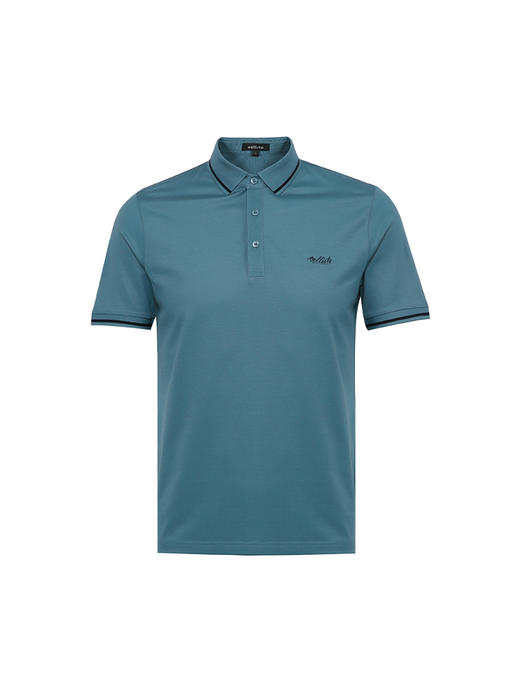 callisto湖蓝绿天丝翻领T恤  SRTSS066C 商品图3