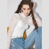 【孤品样衣，不退不换】【甜欲香氛】精致名媛风蕾丝小衫鱼骨吊带套装2023春季新款 商品缩略图1
