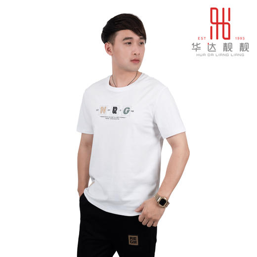 男装2023春季新品休闲圆领T恤2214-D18029▲ 商品图0