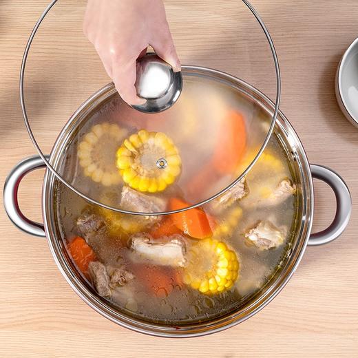 Debo 德铂杰拉德不锈钢汤锅明火电磁炉通用 商品图3