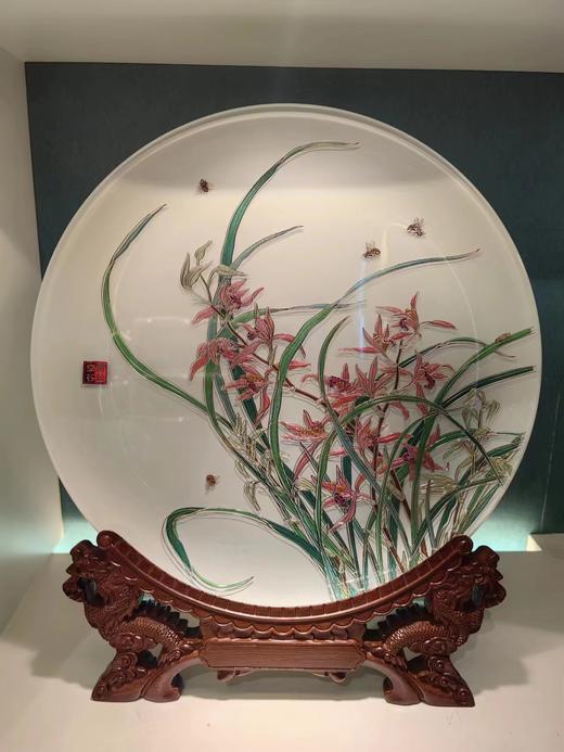 【彼达思】雅琅晶摆件工艺品新中式客厅办公室装乔迁之喜装饰品 商品图3