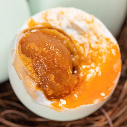 卡宴  烤鸭蛋 流油咸鸭蛋 新鲜腌制鸭蛋 60g*12枚 商品图2