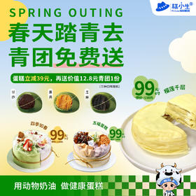 立减39元，再送青团1份 - 春天踏青去，青团免费送