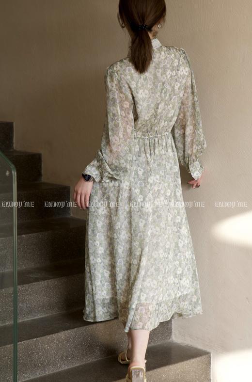 【门店同款】春季绿蕾丝拼连衣裙 150545137 商品图0