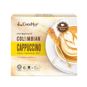 马来西亚泽合卡布奇诺咖啡228g/024609 独立冰糖棒设计保留咖啡本香