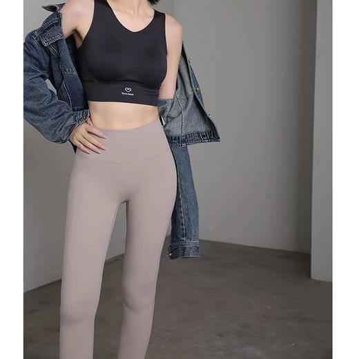 【活动商品，不退不换】随心运动 哑光无缝裸感瑜伽裤  运动休闲时尚内搭外穿 媲美lulu 收腹提臀 修身无痕 舒适不束缚 商品图2