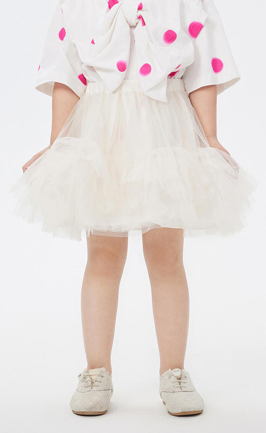 jnby  23年夏款  挺阔细纱短款腰裙  1N4D13180 商品图6