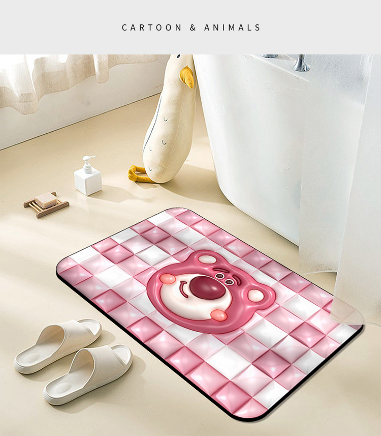 地垫,硅藻泥地垫,浴室地垫,吸水地垫,卡通地垫,地垫地毯