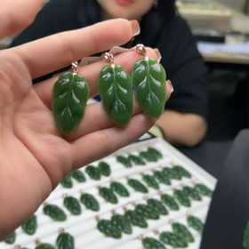 和田玉-碧玉吊坠