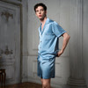 Solo seta22姆米真丝睡衣短袖套装男丝绸家居服桑蚕丝25秋冬 商品缩略图1