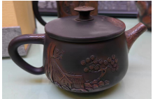 紫陶-云中居紫陶山水大成井栏壶