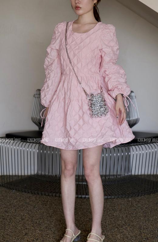 【门店同款】春季定制肌理料后背抽绳连衣裙 150600925 商品图1