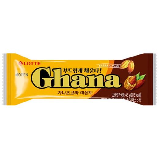 乐天加纳杏仁巧克力棒43g롯데 가나초코바아몬드 商品图0