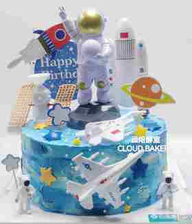 【宇航员主题蛋糕】大宇航员