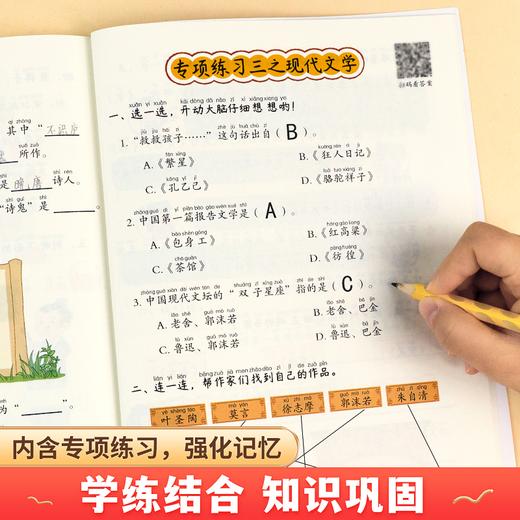 【斗半匠】小学生必背文学常识语文基础知识大全 商品图4