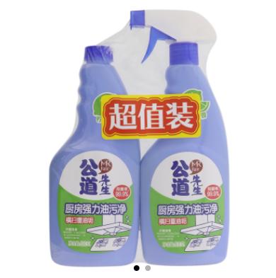 公道先生厨房强力油污净N2/500g*2 商品图0