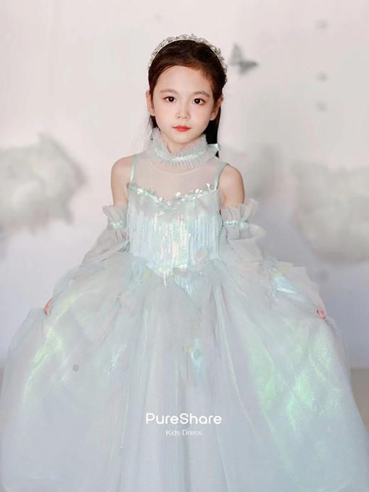 非质量问题不退不换哦~pureshare蓬纱馆 月光琉璃裙高定礼服裙夏季 商品图1