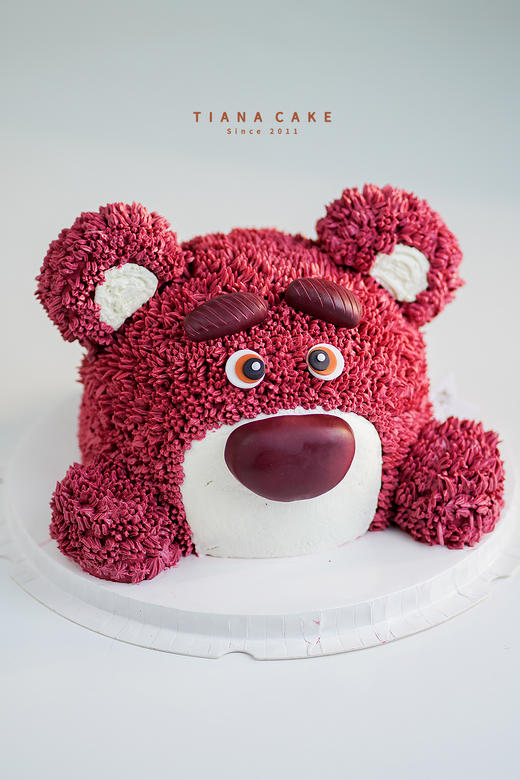 【纯手工翻糖定制】草莓熊头 商品图1