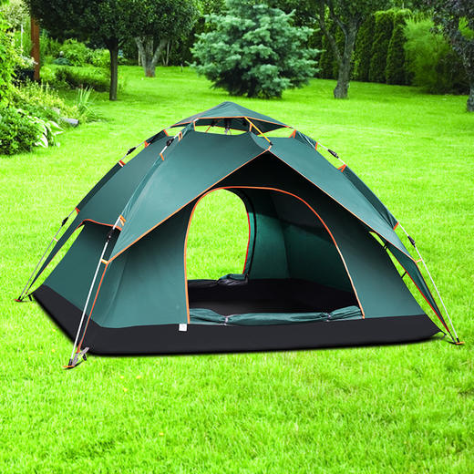 Maki zaza 双人速开全自动帐篷MKZ-005携户外露营野营防晒帐篷 商品图0