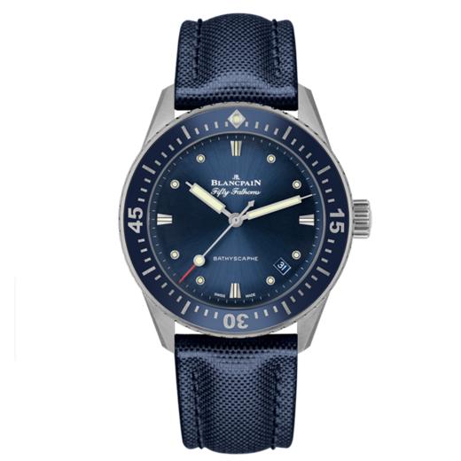宝珀 Blancpain 五十噚系列 5100-1140-O52A 腕表 商品图0