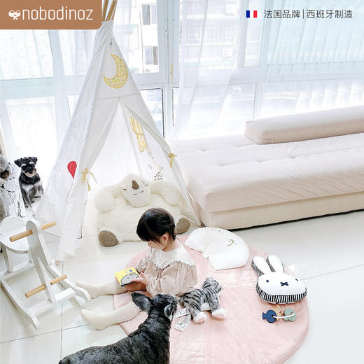 Nobodinoz 基奥瓦地垫 法国玩具 105X105 商品图2
