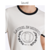 【匹马棉】Laurel劳芮23春夏LOGO印花撞边T恤上衣LWL342Z03300 商品缩略图7