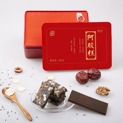 【断货】正安出品·赞安阿胶糕   匠心熬制/糕好胶足/阿胶含量≥25%  下单附赠送手提袋1个 商品图0