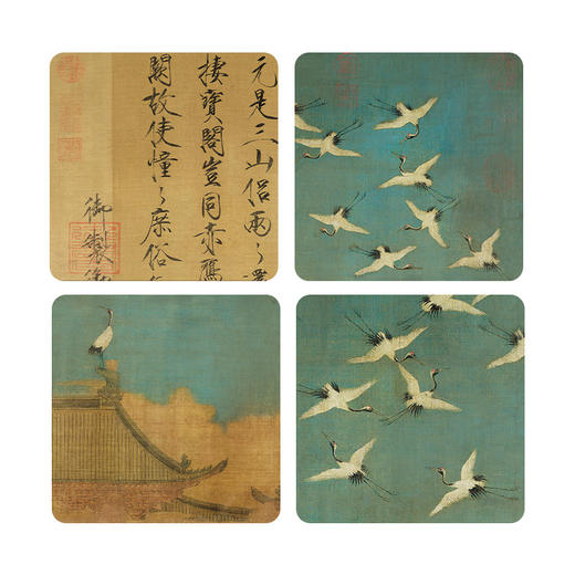 赵佶《瑞鹤图》 博物馆原版复刻画 精品实木双层框（付款后15天发货） 商品图3