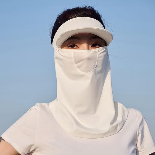 脖子防晒面罩遮脸防风防晒遮阳帽电瓶车防晒面罩护颈一体电动车 商品图8