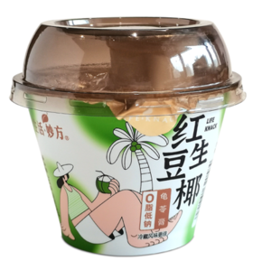 生活妙方牌红豆生椰龟苓膏215g/个