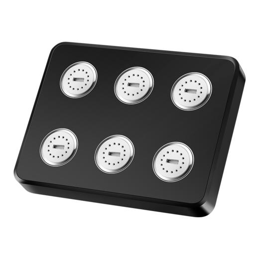 通用淋浴顶喷大花洒喷头家用淋雨粗孔喷头酒店沐浴莲蓬头花洒套装 商品图9