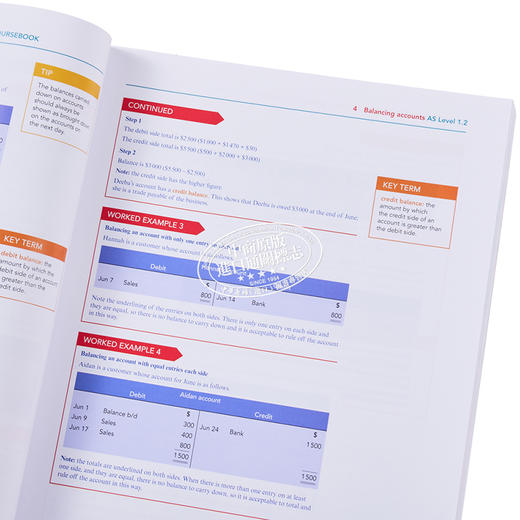 【中商原版】剑桥大学出版NEW Cambridge International AS & A Level Accounting Coursebook with Digital Access (2 商品图3