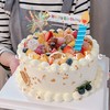 小熊蜡烛水果多多蛋糕(按当季水果装饰)-低糖处理无添加 商品缩略图2
